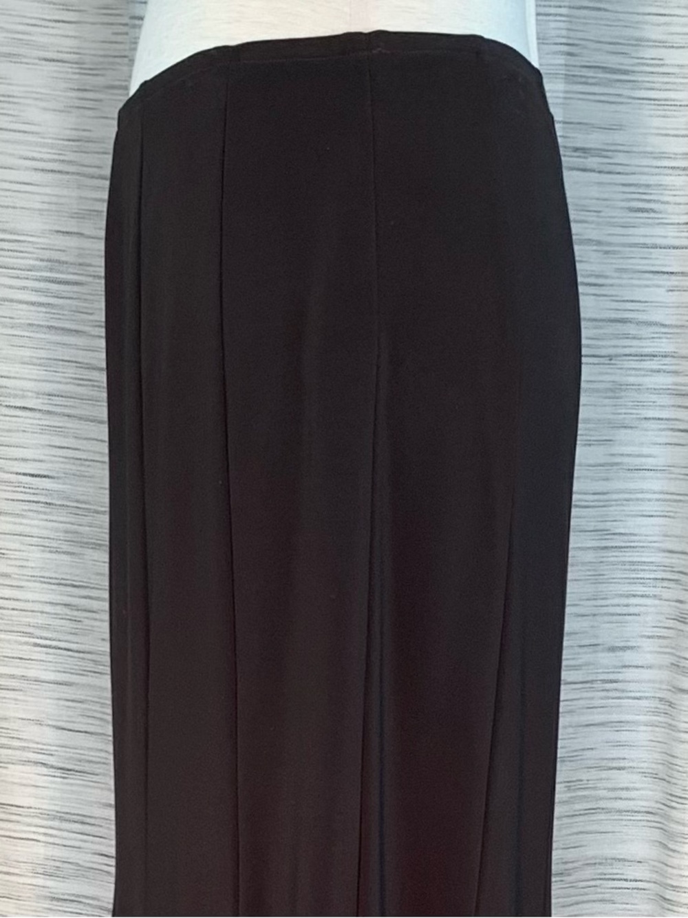 Joseph Ribkoff Dark Brown Maxi Skirt with Flared Hem - Picture 6 of 16